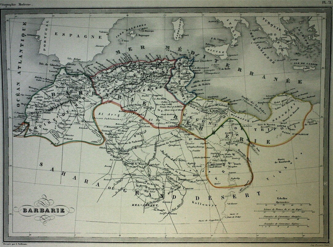 Τα παράλια της Μπαρμπαριάς. 1861