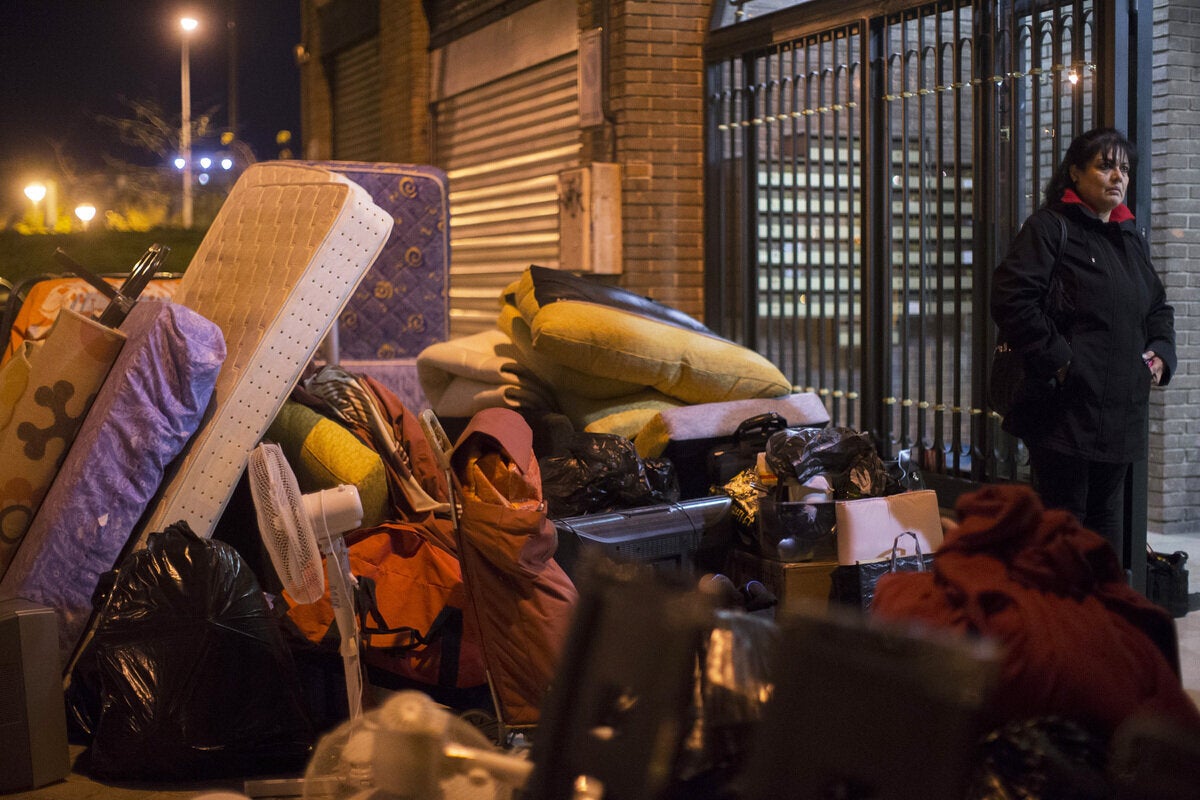 Spain Financial Crisis Evictions