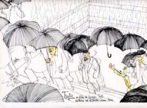 Δεν έκανε μόνο κόμιξ και γελοιογραφίες. 