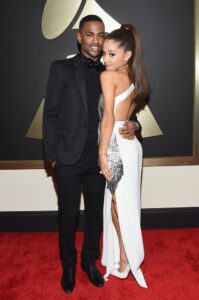 Big Sean and Ariana Grande in Versace