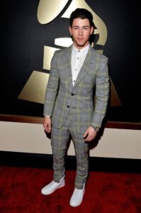 Nick Jonas in Versace