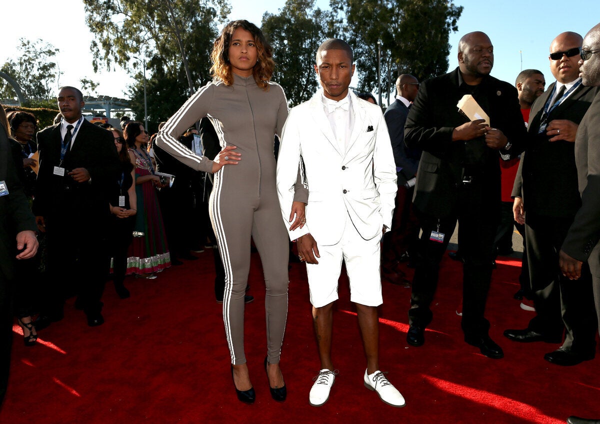 Helen Lasichanh and Pharrell Williams