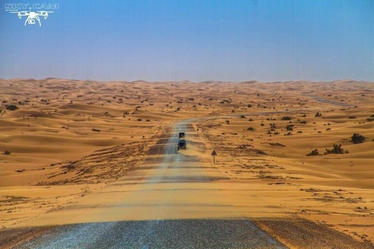 The Algerian Sahara, 500 miles from Tamanrasset