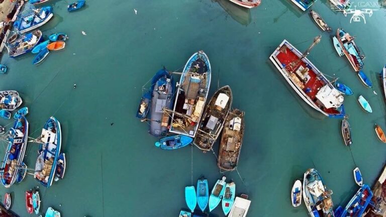 Fishing port, Bouharoune, Tipaza Province