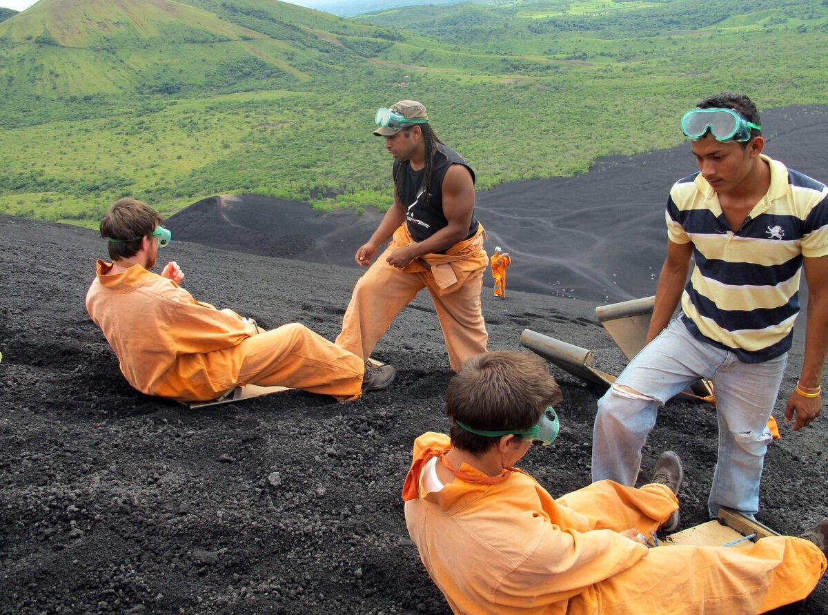 Ηφαιστείου Cerro Negro στη Νικαράγουα
