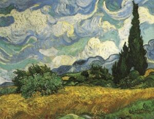 Σταροχώραφο με κυπαρίσσια-Βίνσεντ βαν Γκογκ