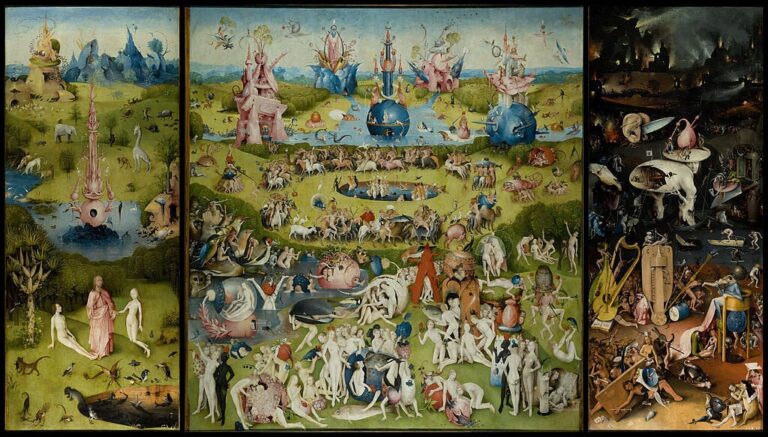 Hieronymus Bosch - u0022The Garden of Earthly Delightsu0022