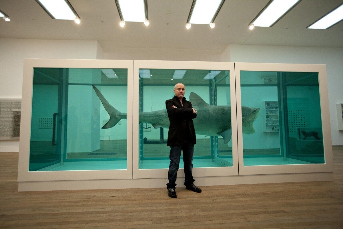 Damien Hirst - u0022The Physical Impossibility of Death in the Mind of Someone Livingu0022