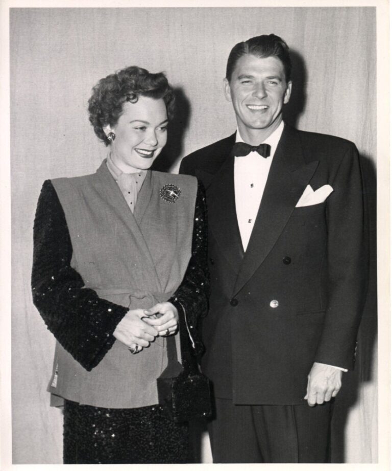 1947 - Jane Wyman u0026 Ronald Reagan