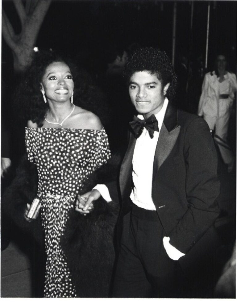 1981 - Michael Jackson u0026 Diana Ross