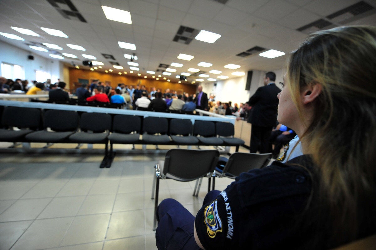 Δεύτερη μέρα της δίκης της Χρυσής Αυγής