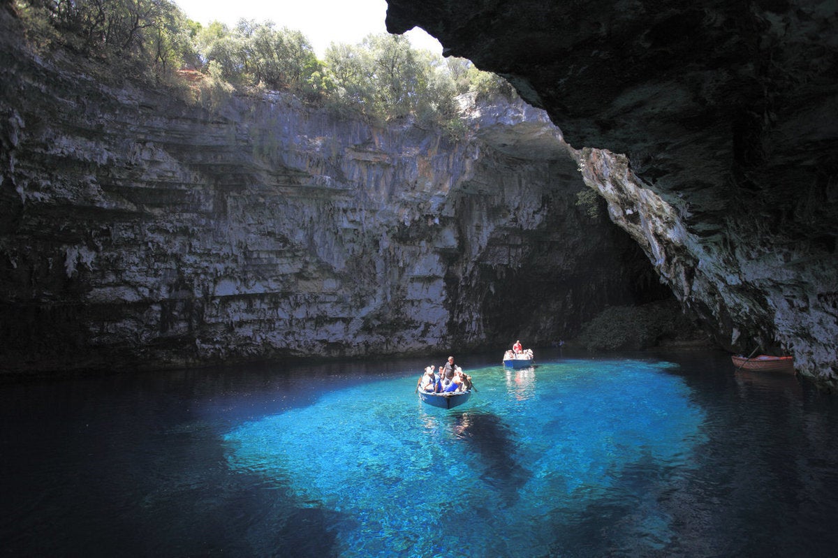 6. Λιμνοσπήλαιο της Μελισσάνης, Κεφαλλονιά, Ελλάδα