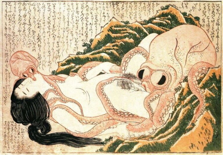Katsushika Hokusai, «The Dream of the Fisherman