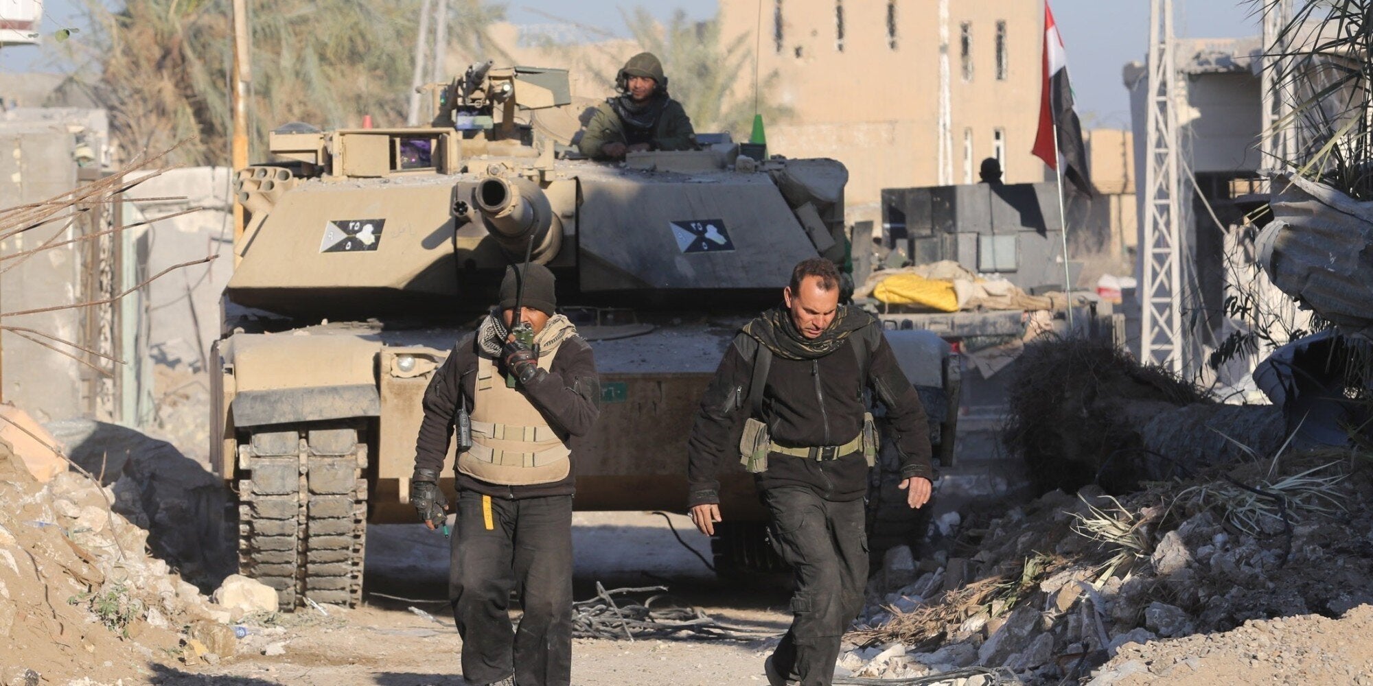 Ο ιρακινός στρατός εισέβαλε στο Ραμάντι