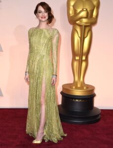 Η Emma Stone με Elie Saab, 2015