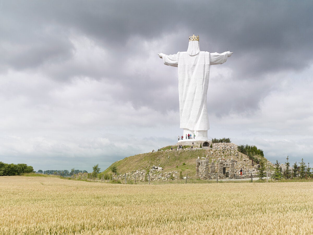 Christ the King - Χριστός ο Βασιλέας: Świebodzin - Πολωνιά. Ανεγέρθηκε το 2010 και έχει ύψος 36 μέτρα