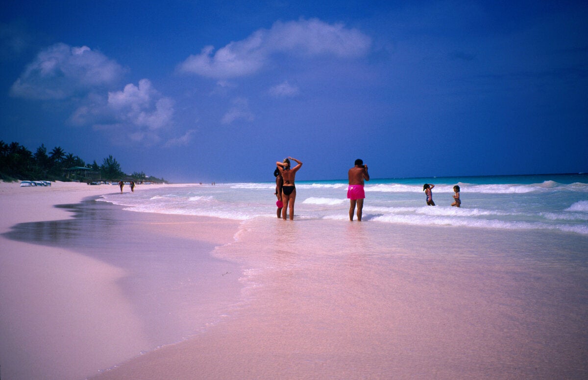 Pink Sands Beach, Μπαχάμες, Καραϊβική  