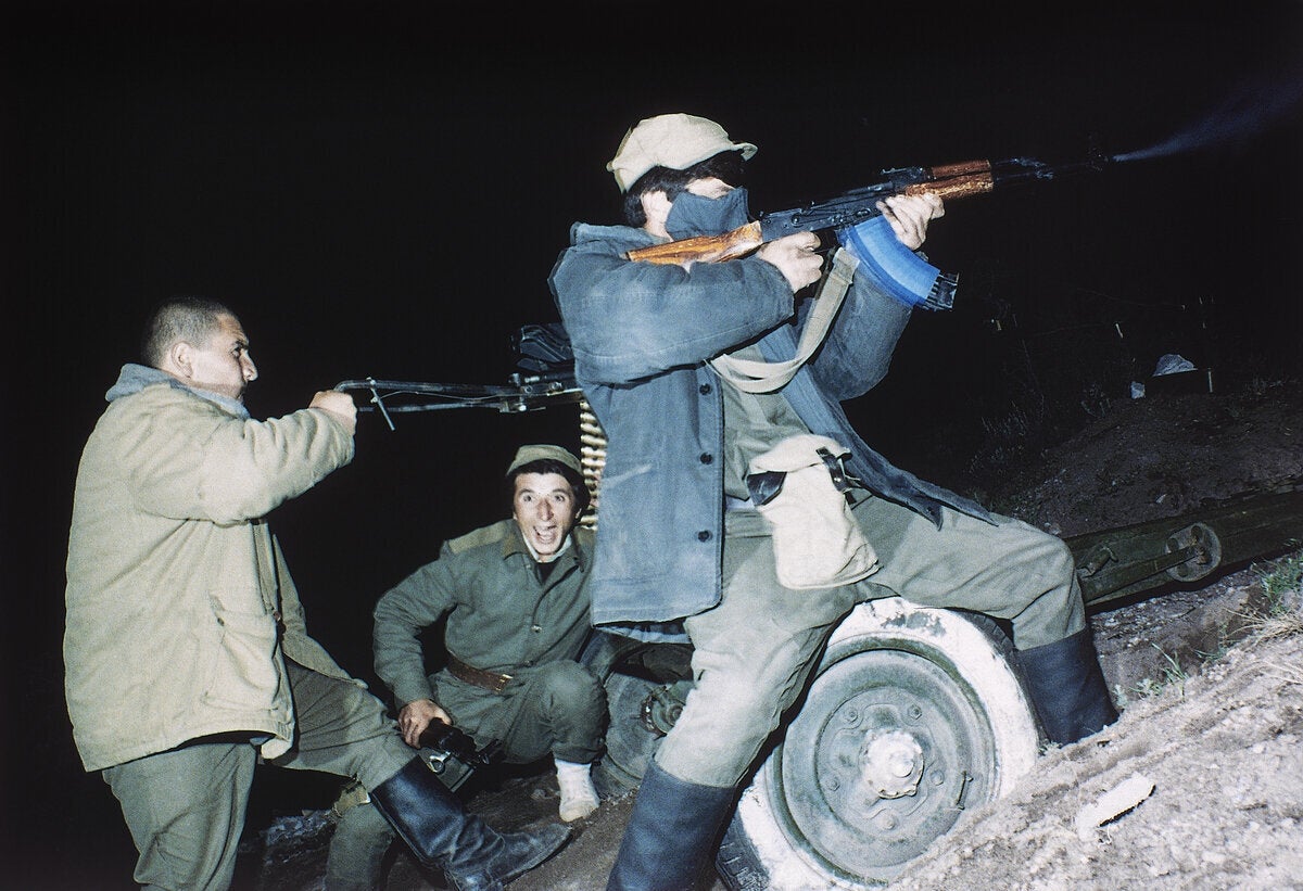 Στρατιώτες του Αζερμπαϊτζάν, 1992