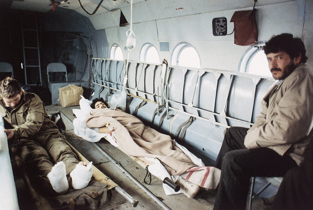 Τραυματίες στρατιώτες του Αζερμπαϊτζάν, 1992
