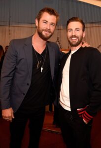 Chris Hemsworth και Chris Evans