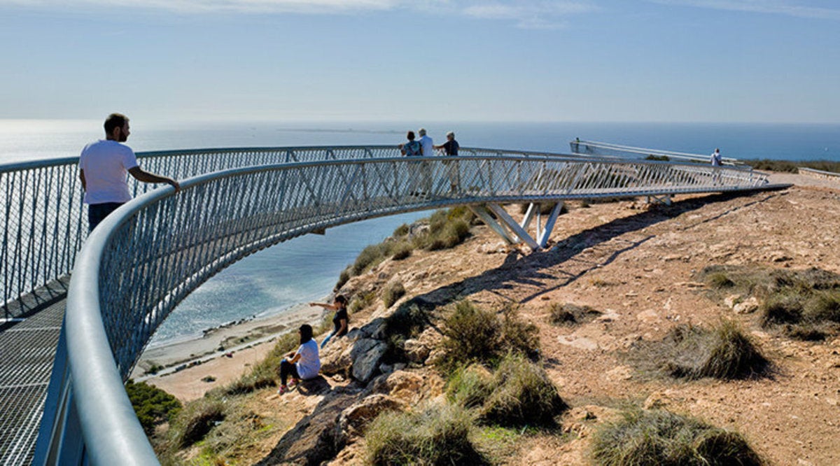 Ποδηλατικό Δίκτυο ανάμεσα σε Santa Pola και Alacant (Ισπανία)