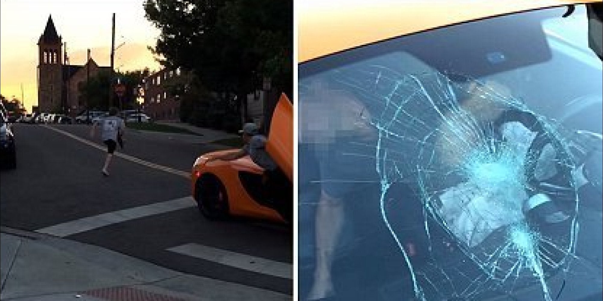 Νεαρός «έσπασε» McLaren αξίας 250.000 δολαρίων με το σκέιτ του γιατί παραβίασε το ΣΤΟΠ