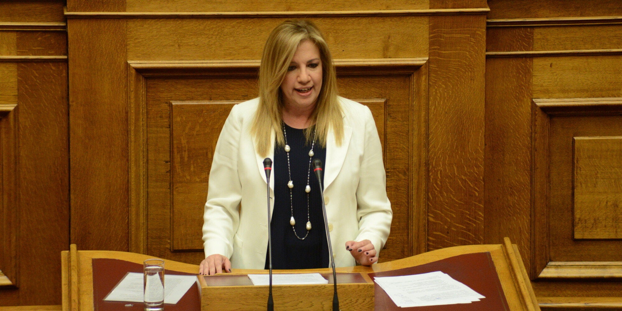 Οριστικό «όχι» από την Φώφη Γεννηματά για τον εκλογικό νόμο