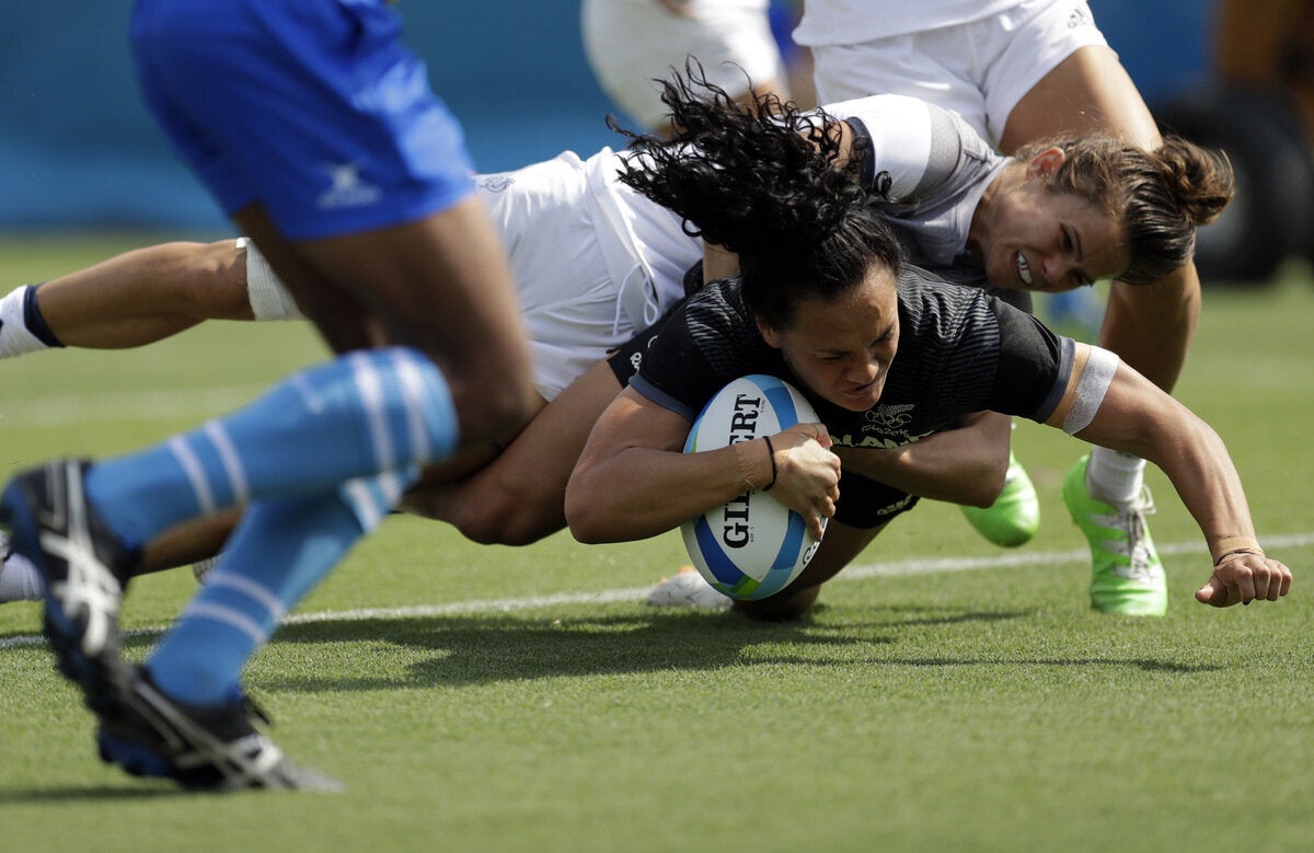 Portia Woodman (New Zealand) u0026 Lavenia Tinai (Fiji), Ράγκμπι