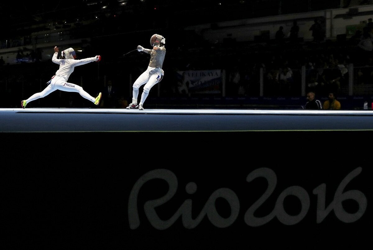 Sophia Velikaia (RUS) u0026 Cecilia Berder (FRA), Ξιφομαχία