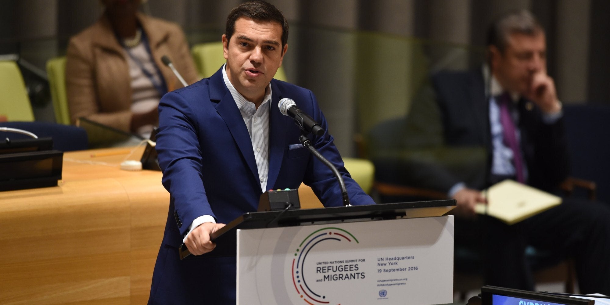 Τσίπρας στον ΟΗΕ: «Αν αποτύχουμε στο προσφυγικό θα δώσουμε χώρο σε εθνικιστικές, ξενοφοβικές δυνάμεις»
