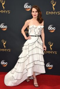 Michelle Dockery με Oscar de la Renta