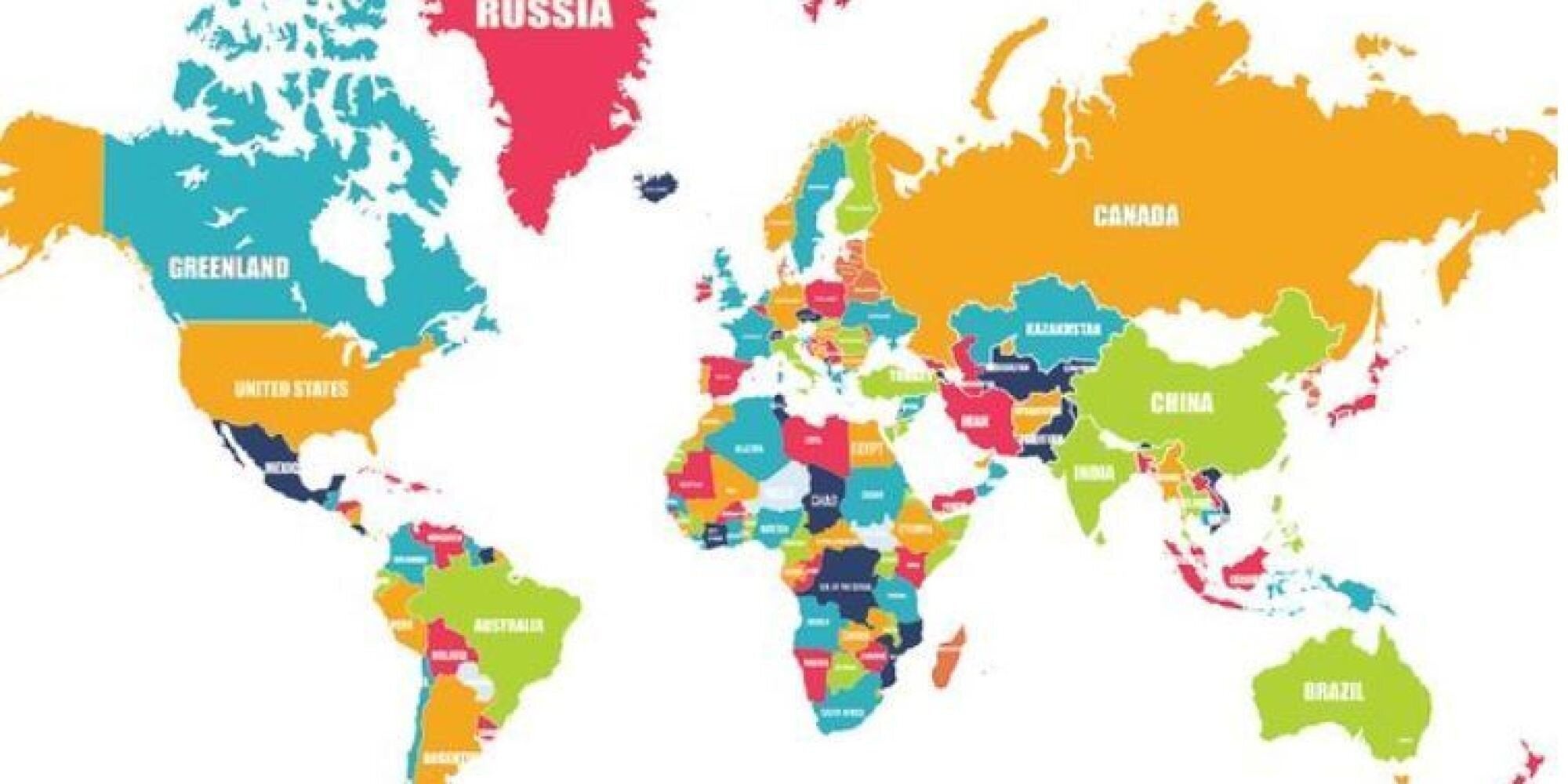 Μόνο το 10% των ανθρώπων μπορούν να εντοπίσουν τα λάθη σε αυτό τον παγκόσμιο χάρτη