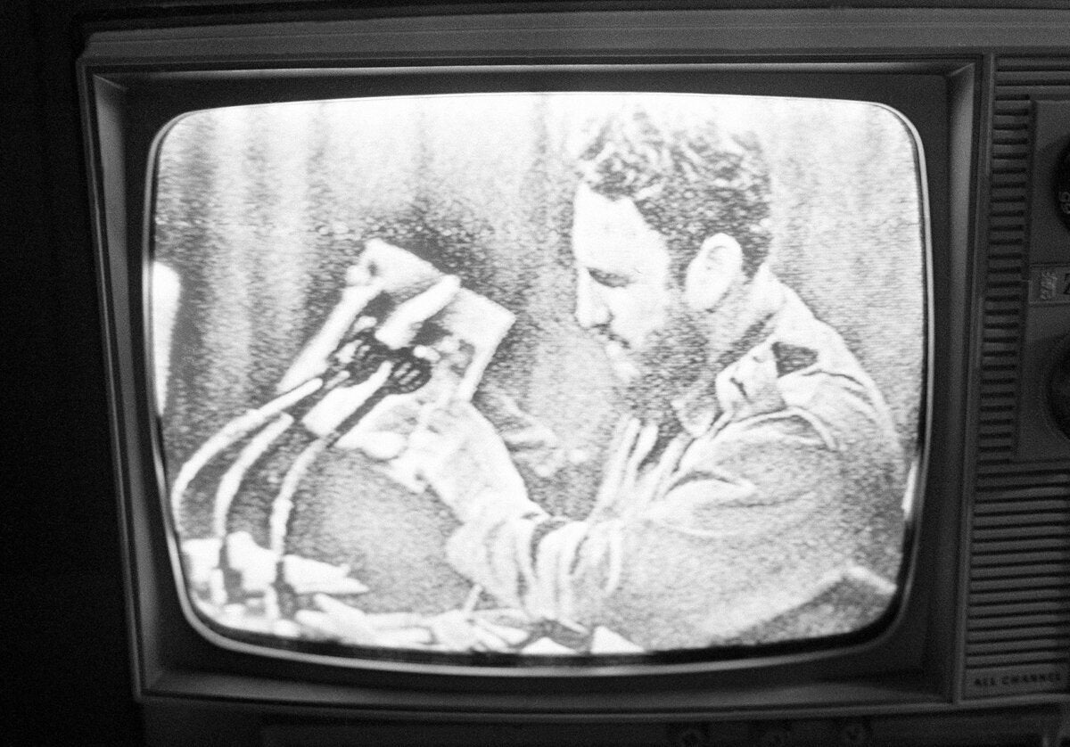 Πλάνα του Φιντέλ Κάστρο