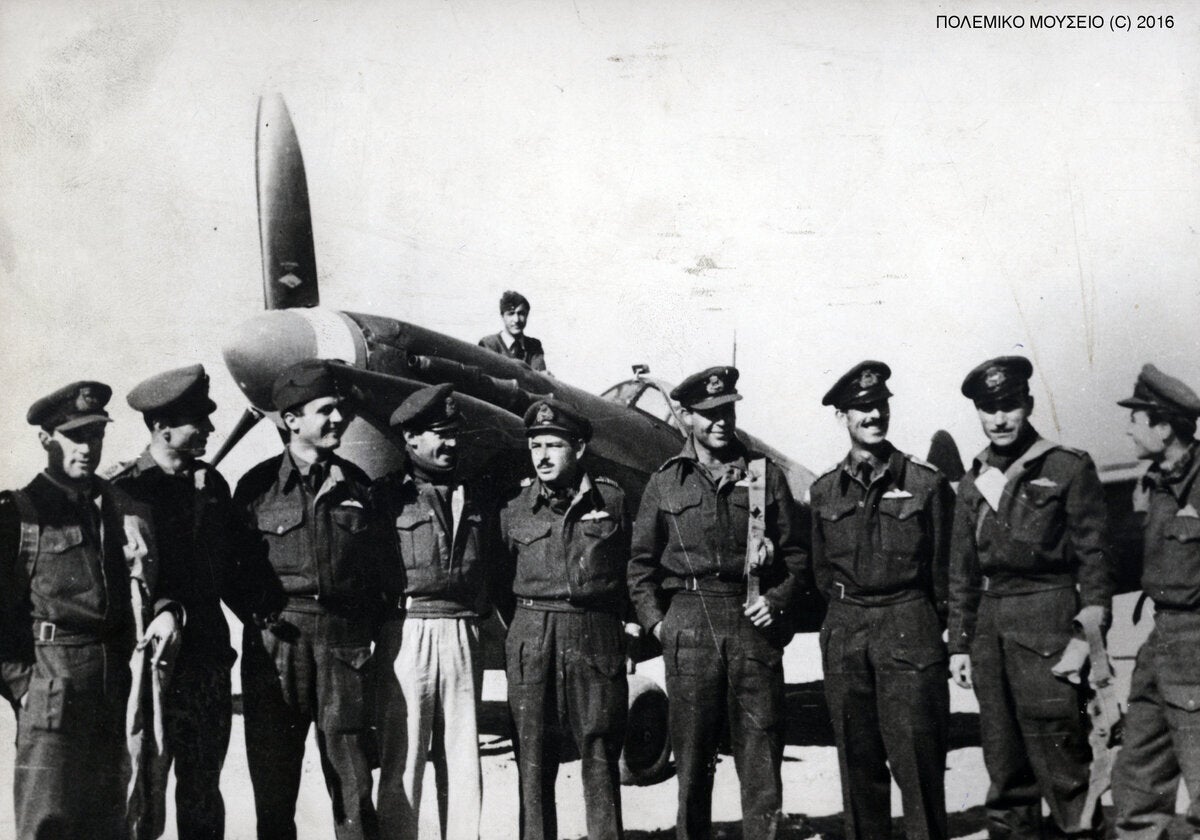 Ελληνικά πληρώματα Spitfire στη Μέση Ανατολή