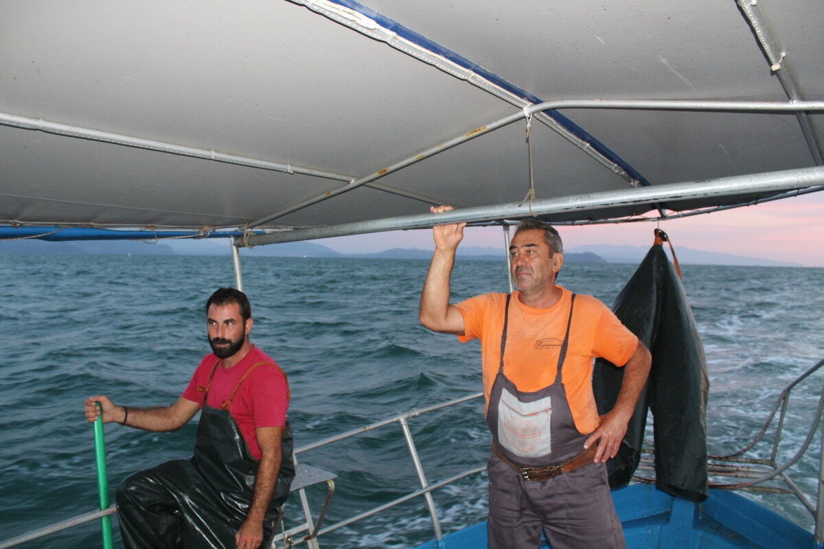 Γρηγόρης και Γιαννης Δήμος, πατέρας και γιος, καλοί συνεργάτες
