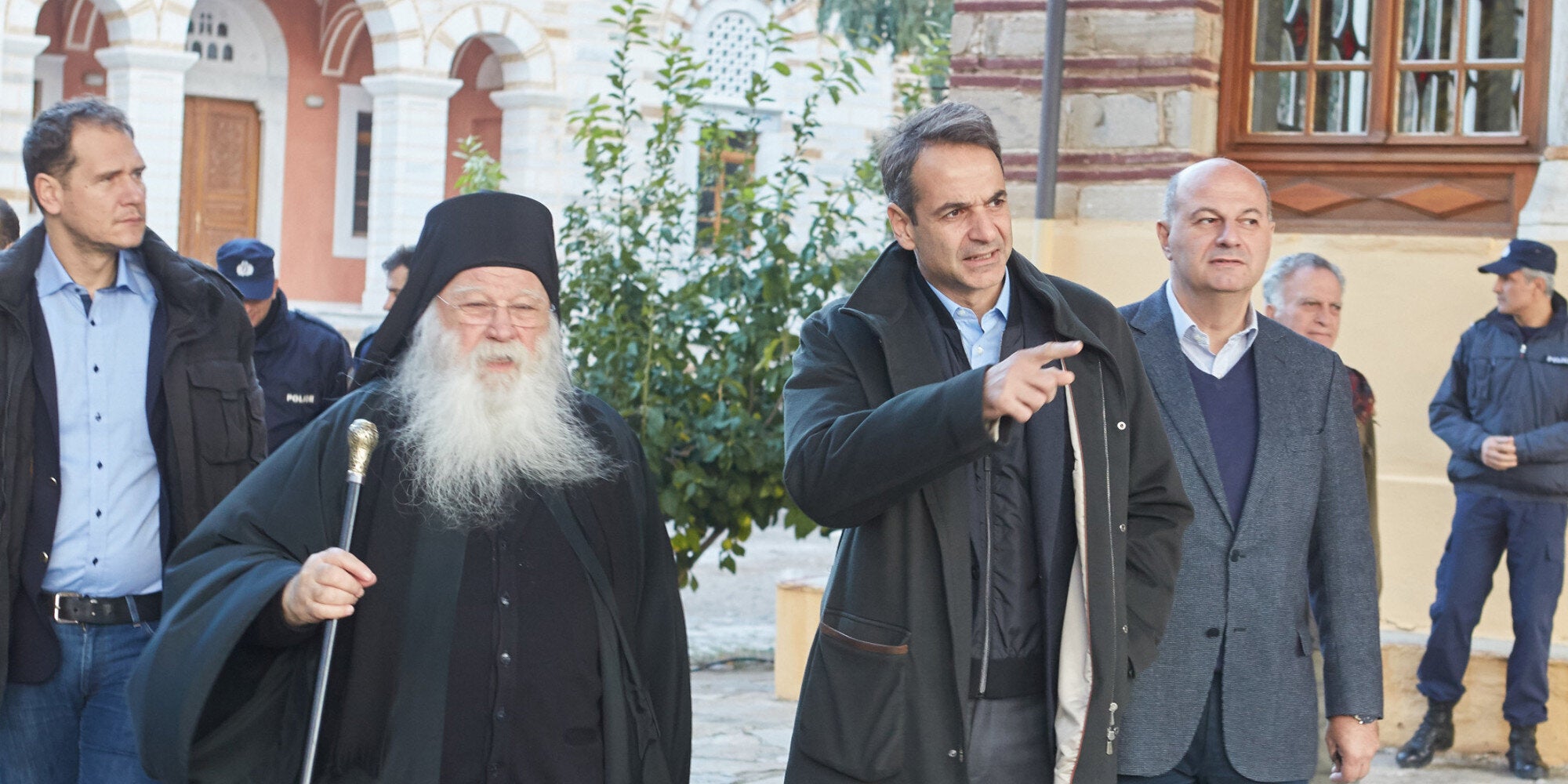 Άγιον Όρος: Αισιόδοξος πως η χώρα θα βγει τελικά από την κρίση, εμφανίστηκε ο Κυριάκος Μητσοτάκης