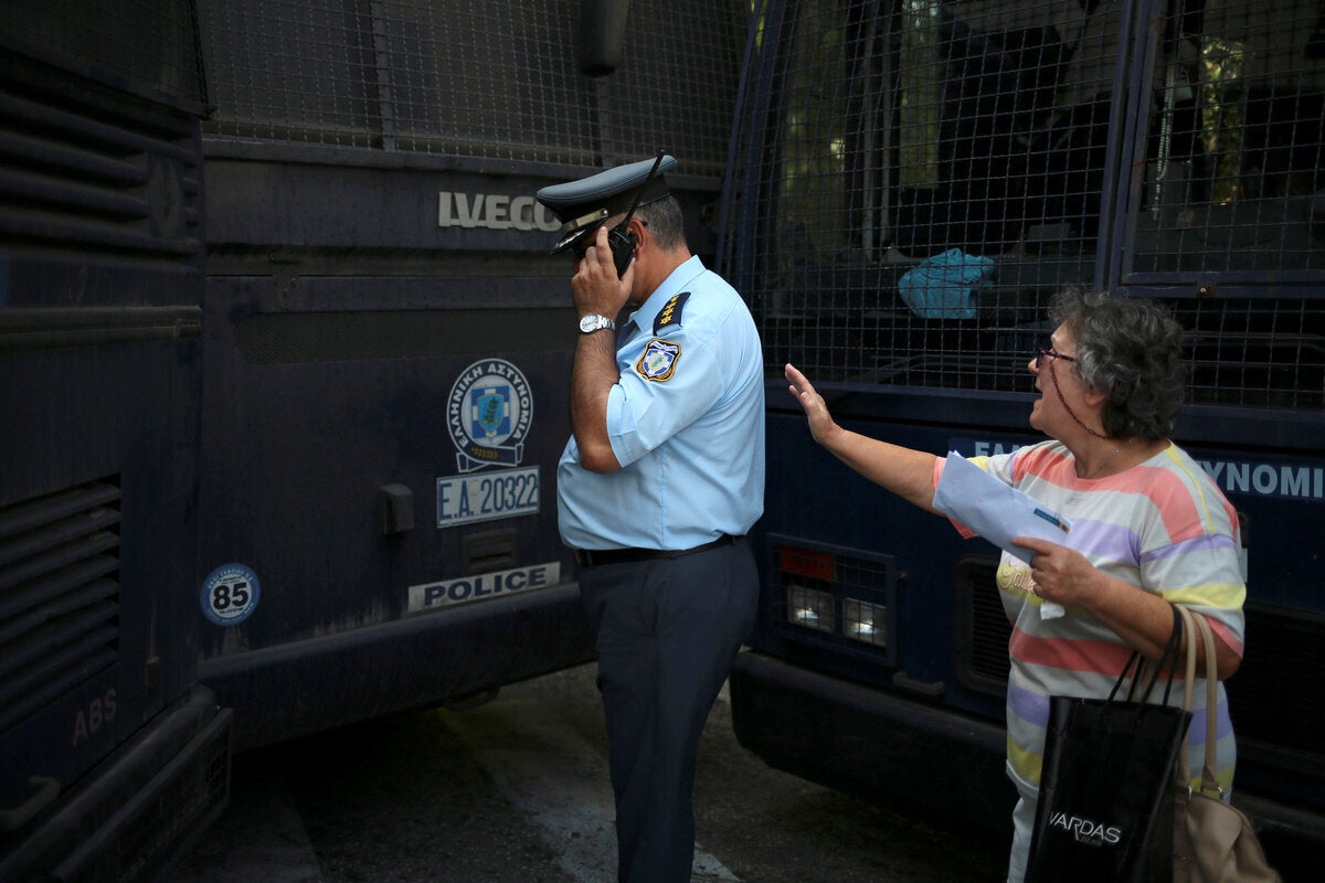 Η πρώτη διαμαρτυρία του φθινοπώρου