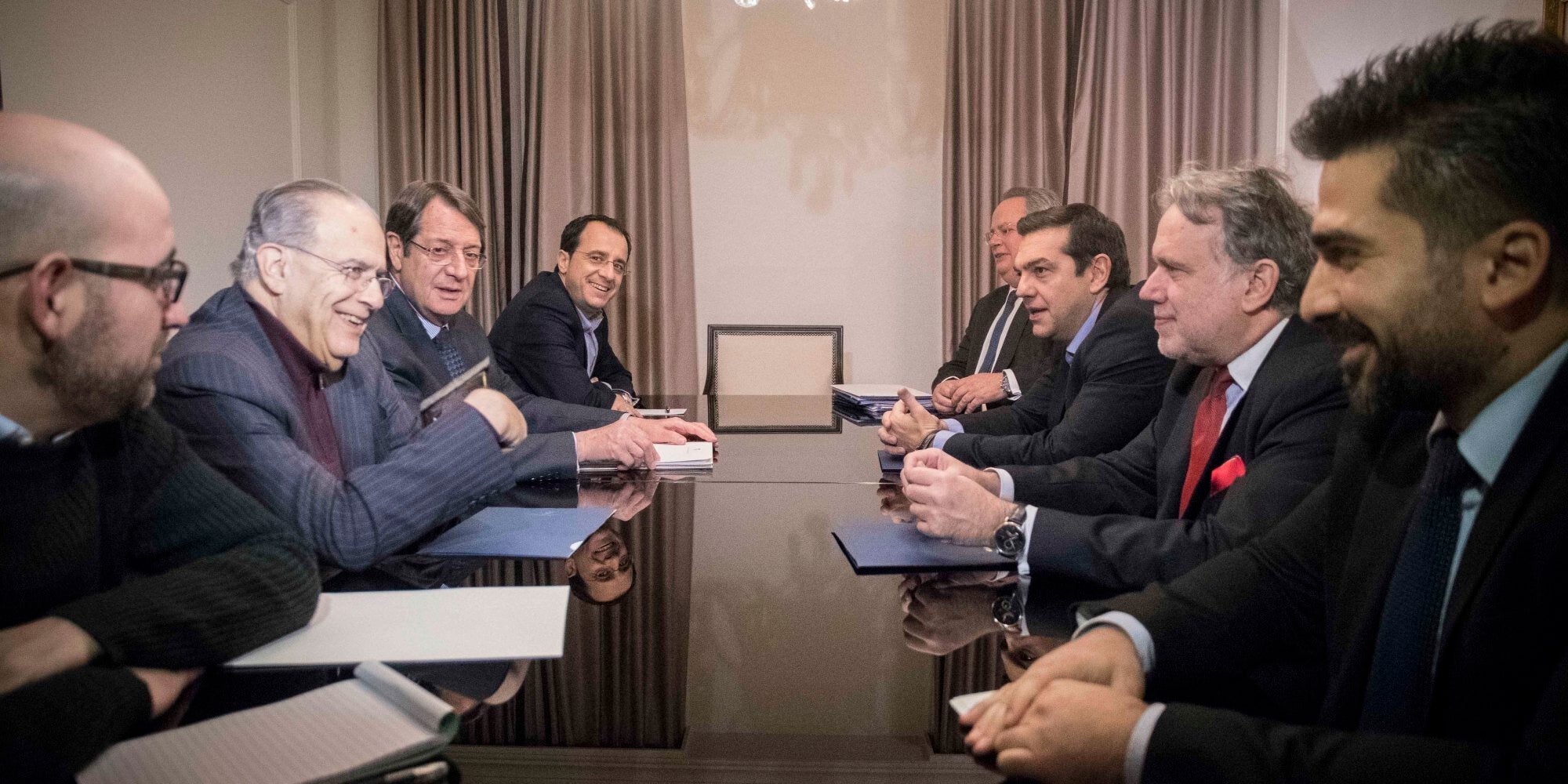Τη στρατηγική ενόψει Γενεύης καθόρισαν Αναστασιάδης και Τσίπρας