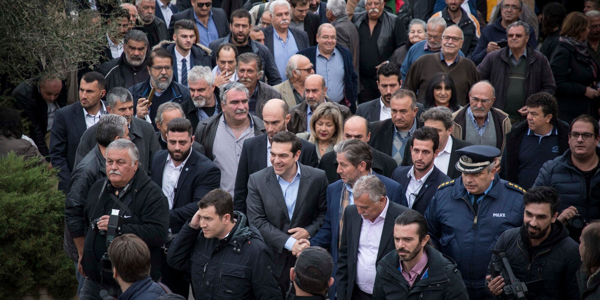 Το τρίπτυχο για την ανάπτυξη της Κρήτης στις συναντήσεις Τσίπρα κατά την πρώτη ημέρα της επίσκεψής του στο νησί