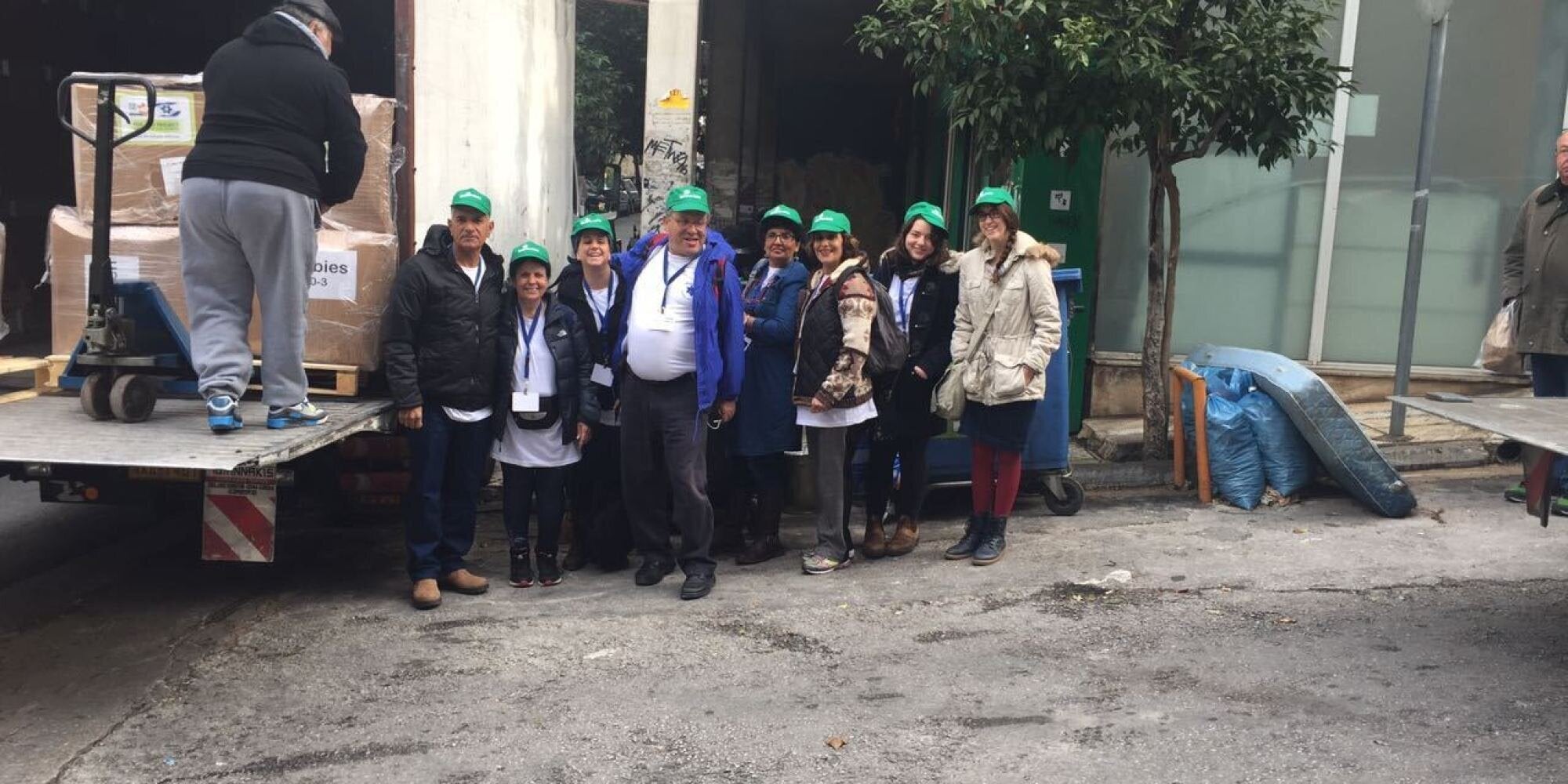 Βοήθεια από το Ισραηλινό Κολλέγιο για τους Σύριους πρόσφυγες στην Ελλάδα