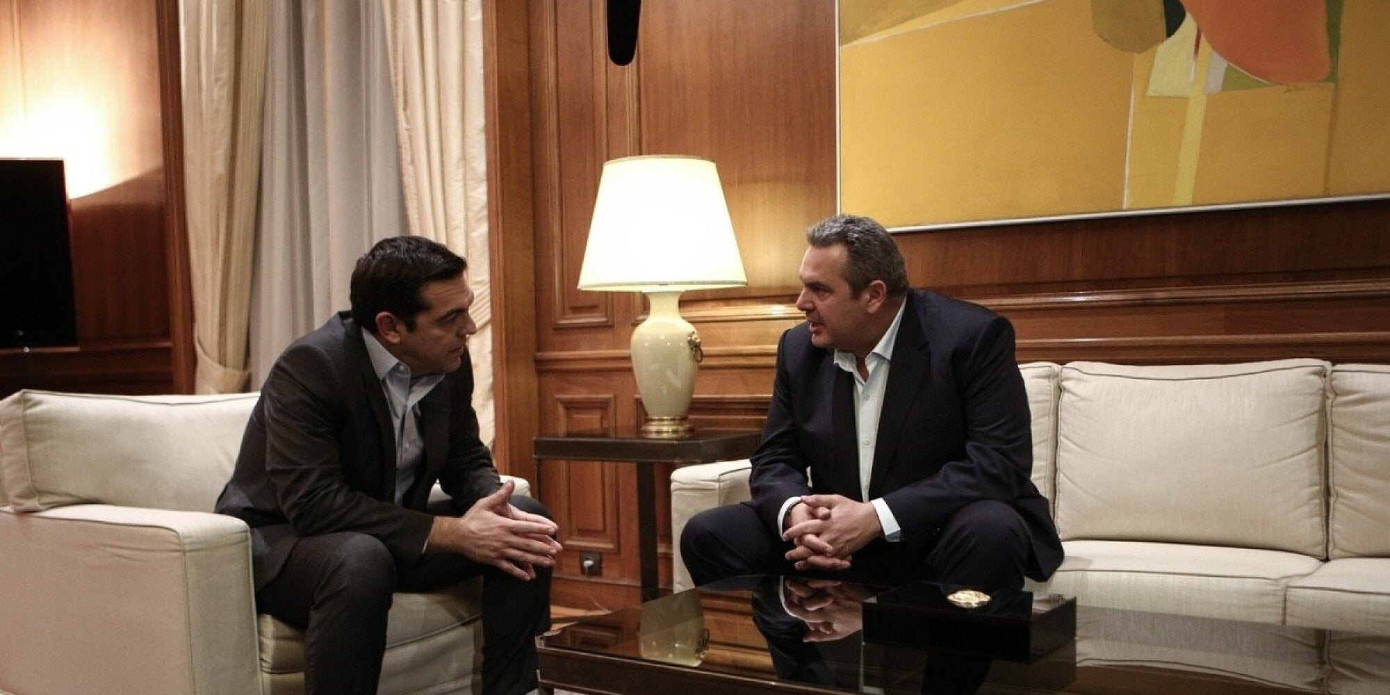 Δηλώσεις Πάνου Καμμένου μετά την συνάντησή του με τον πρωθυπουργό