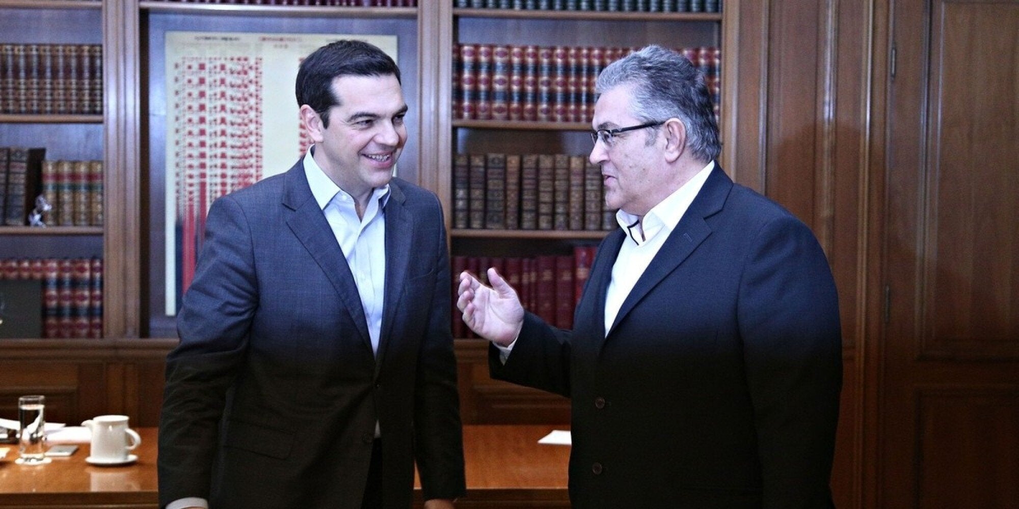 Κουτσούμπας μετά τη συνάντηση με Τσίπρα: Λύση του Κυπριακού σημαίνει ένα κράτος και όχι δύο