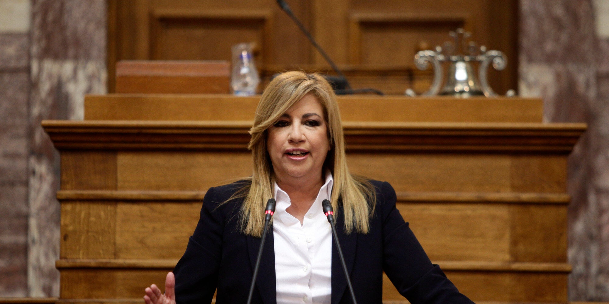 «Δεν είναι ξεκαθάρισμα λογαριασμών το έκτακτο συνέδριο» ξεκαθαρίζει η Γεννηματά