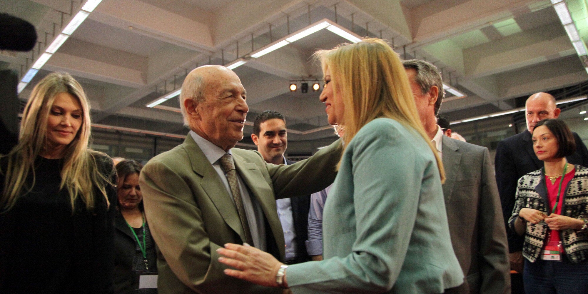 Συνάντηση της Γεννηματά με τον Σημίτη