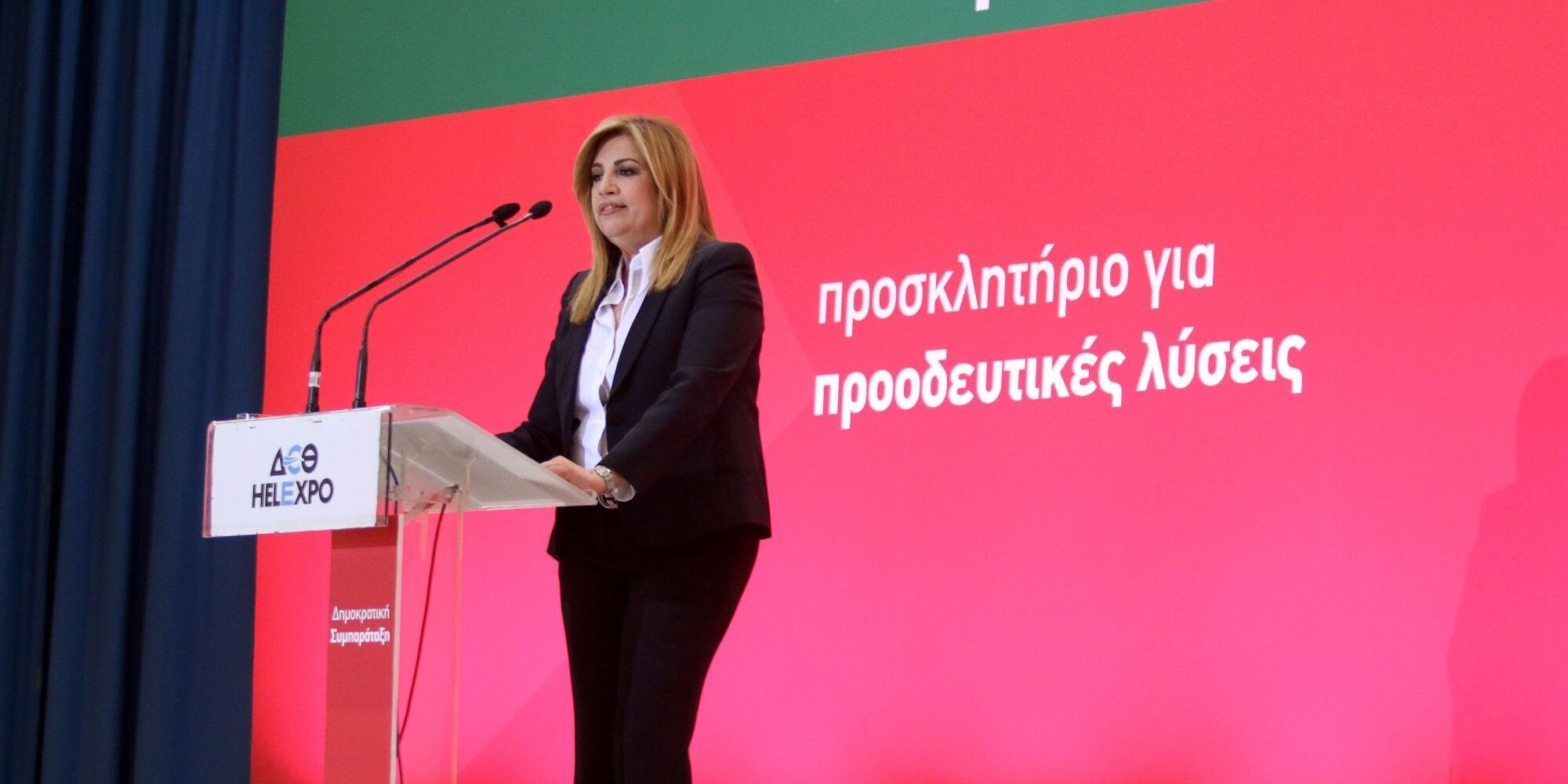 Αναπτυξιακό σοκ και αναστροφή του αναπτυξιακού μοντέλου της χώρας, προτείνει η Φώφη Γεννηματά