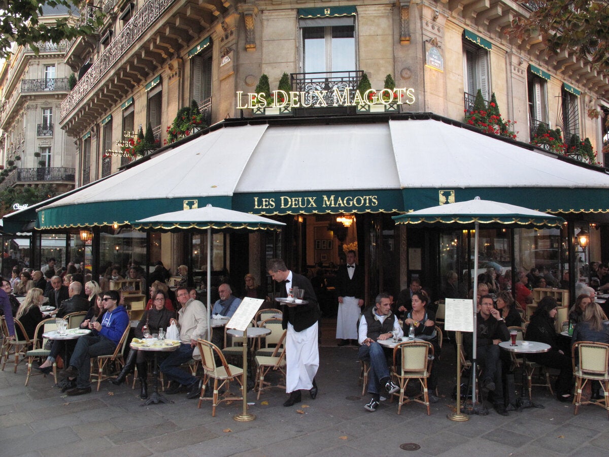 Les Deux Magots, Παρίσι
