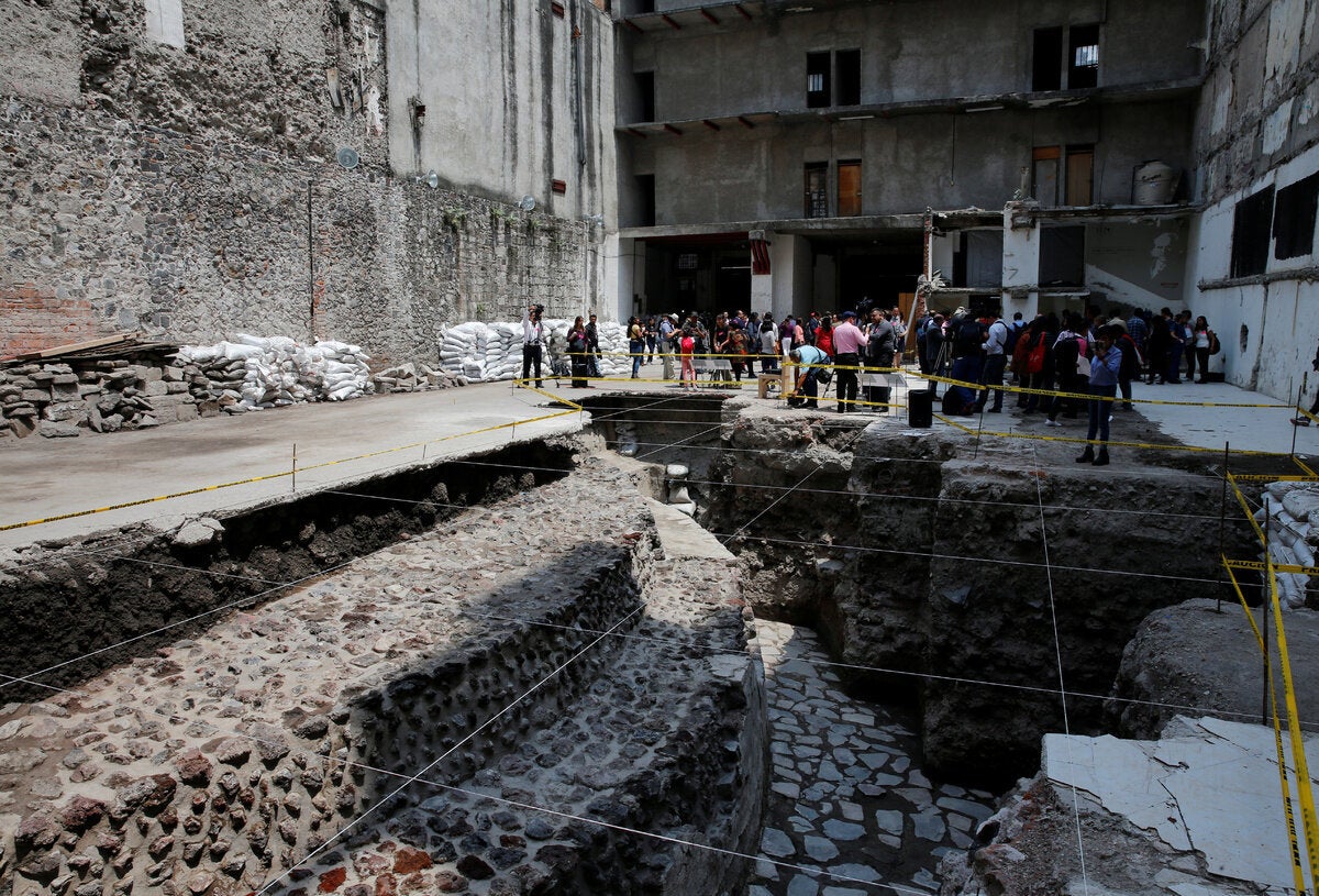 MEXICO-ARCHAEOLOGY/AZTEC