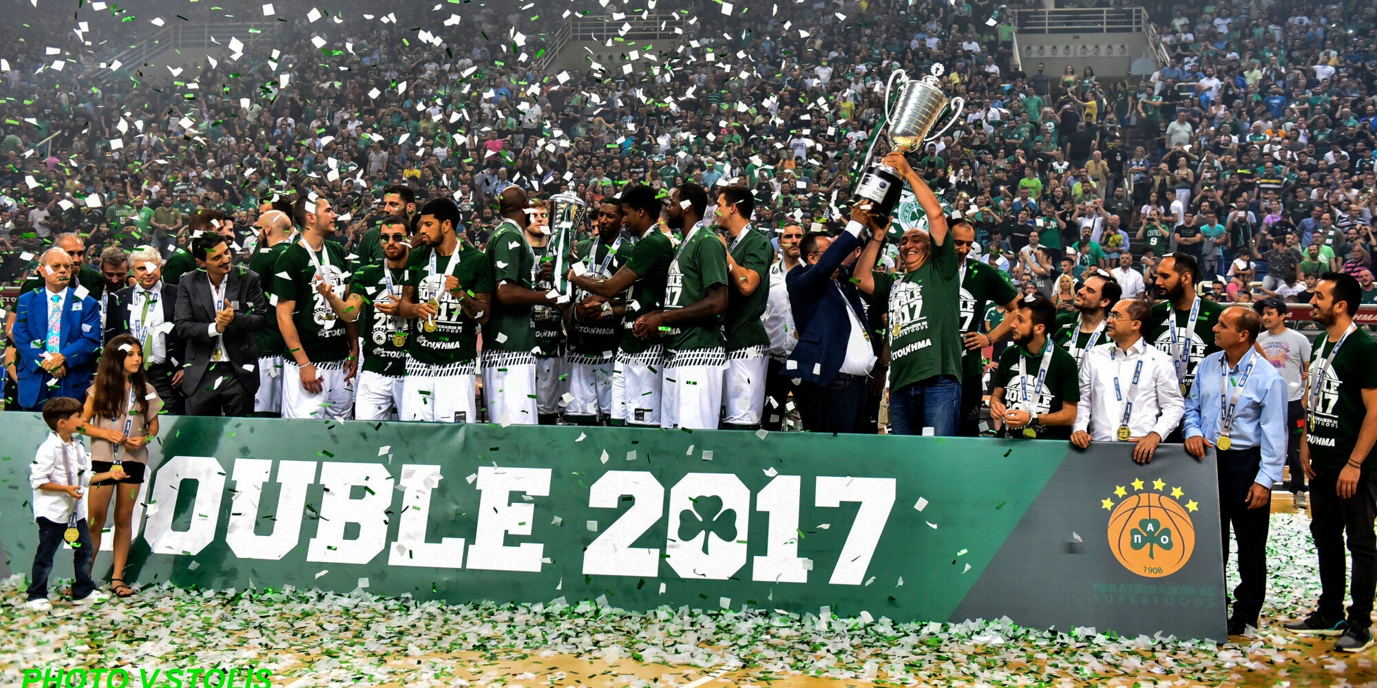 Γιόρτασε το νταμπλ ο Παναθηναϊκός