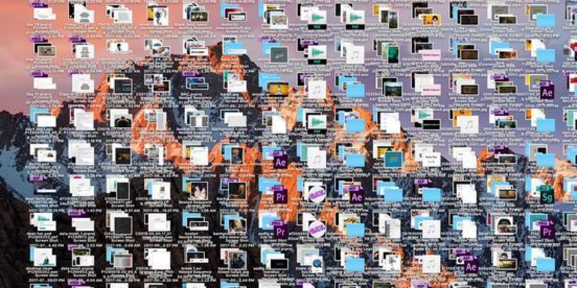 Αν αγαπάτε την τάξη, καλό θα ήταν να μην δείτε αυτά τα desktop