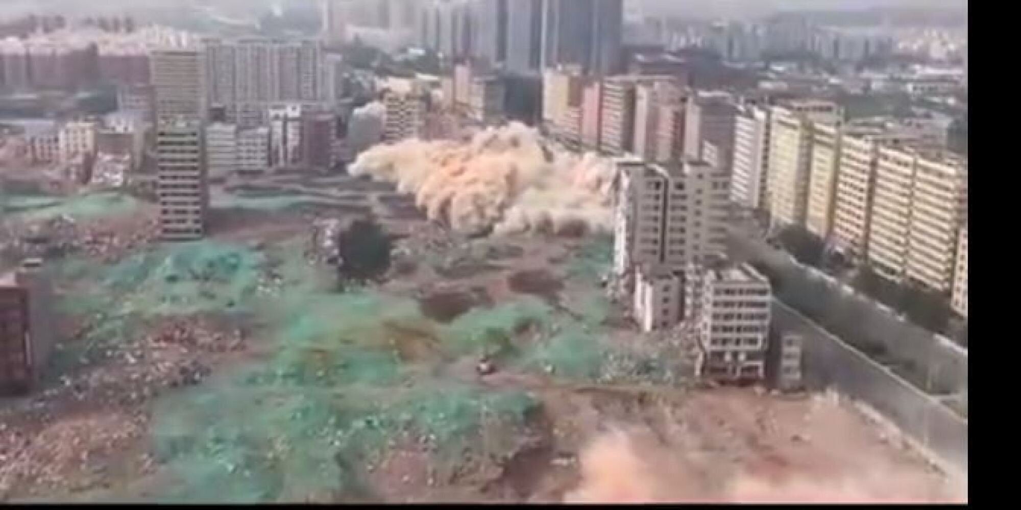 Κίνα: Η μεγαλύτερη ισοπέδωση πόλης με εκρηκτικά. Δεκάδες ουρανοξύστες εξαφανίσθηκαν μέσα σε δευτερόλεπτα